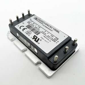 ใหม่ ของแท้ V I c O R V24C5C100BL คอนเวอร์เตอร์ 1 ช่องสัญญาณเอาต์พุต 20A 18V-36V อินพุต 100W 3kV ฉนวนกันไฟฟ้า ติดตั้งแบบเจาะรู ประสิทธิภาพ 90% มาตรฐานอเมริกา - Product Image 1