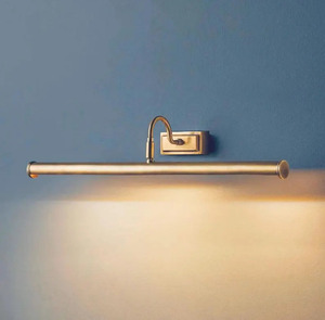 Mid Century Brass Picture Light Adjustable Gallery Art <b>Sconce</b> Antique Brass <b>Wall</b> Mounted Artwork Display Lamp Premium Painting - Product Image 3