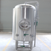 2000L Brite Tank Micro Brasserie Équipement Nouvel État Bière Lumineuse Fermentation Réservoir Bière Traitement Varie 1000L 5000L