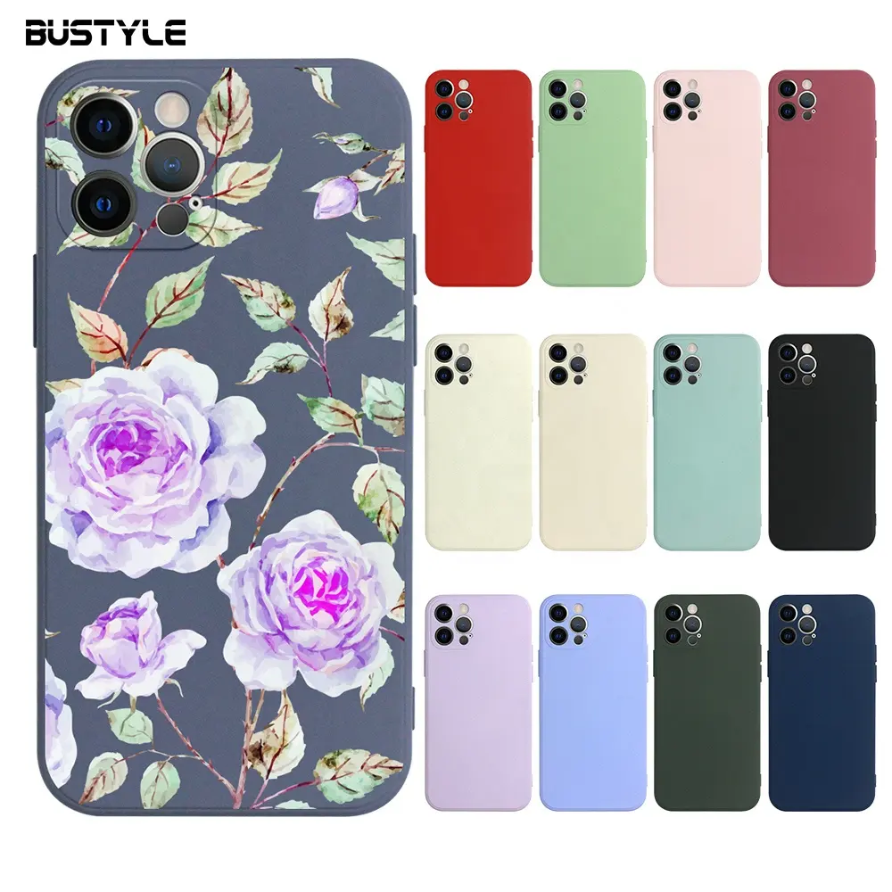 Custom Printed 1.5 mm Strong Bumper protected Anti-shock Cover For iPhone 12 Case Phone Cover