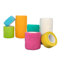 Bandage auto-adhésif élastique non tissé cohésif tensoplast léger pour le sport médical