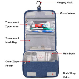 Trending <strong>Travel</strong> Organizer <strong>Kit</strong> Toiletries Cosmetics Makeup Bag Hanging Toiletry Bag <strong>for</strong> <strong>Women</strong> - Product Image 3