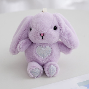 Plushie nhồi Mini Easter Bunny thỏ đồ chơi sang trọng peluches tai dài Thỏ Bunny búp bê <span class=keywords><strong>Keychain</strong></span> Bunny Thú nhồi bông đồ chơi - Product Image 4