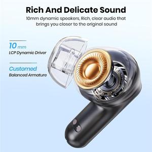 Remax True Wireless Bluetooth 6.0 Active Noise Cancelling Earbuds TWS Dual EQ Earphones with ENC Noise Cancelling <strong>Mic</strong> - Product Image 3