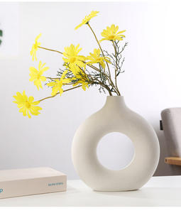 Vase en céramique d'ornements d'usine créative Décoration de <span class=keywords><strong>meubles</strong></span> de maison avec fleurs Vase en porcelaine à vendre - Product Image 6