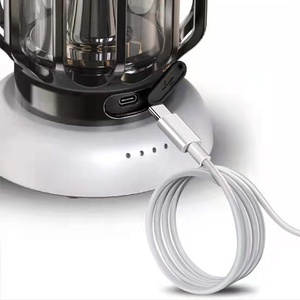 Siêu sáng sạc <span class=keywords><strong>LED</strong></span> Đèn lồng cho cắm trại ngoài trời tuổi thọ pin dài siêu đỏ ABS nhựa Lều đèn - Product Image 2