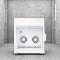 EUR Machine à sécher les grands animaux domestiques super silencieuse Nouveau séchoir thermostatique intelligent avec boîte en plastique pour chats et chiens avec poils doux