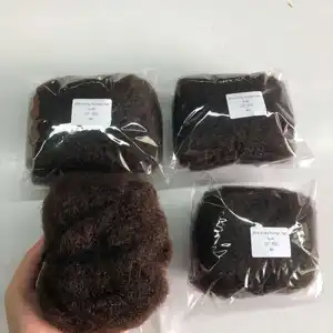 HohoDreads 250 densità 20 pollici parrucca di capelli ricci crespi bambini estensione dei capelli ricci per capelli ricci