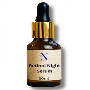 Suero Facial Nocturno con Retinol, Suero de Noche Ligero de Rápida Absorción para Reparación de la Piel, Textura Suave y Brillo Radiante - Product Image 1