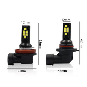 Luces antiniebla para coche H4 H4, faros delanteros con lente COB de alto brillo, luces LED de reequipamiento para coche - Product Image 3