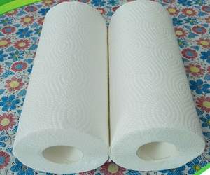 Rouleau de <span class=keywords><strong>serviette</strong></span> jetable en papier biologique, 1000 pièces, 28GSM, grand rouleau de papier <span class=keywords><strong>toilette</strong></span> pour la cuisine ou la salle de bains - Product Image 5