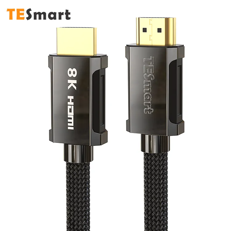 TESmart Certified 2m 3m 8K 60Hz 4K 120Hz HDMI Cord 48Gbps Ultra High Speed HDMI Cable Supports All HDMI 2.1 Features
