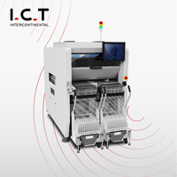 Máquina Económica Automática de Soldadura por Ondas Axiales con PLC para Inserción de Componentes de Forma Irregular en Placas de Circuito Impreso DIP y Through Hole