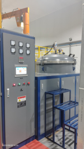 Tùy chỉnh nhiệt độ cực cao graphitising lò 3200 ℃ cho pin anode Vật liệu graphitization lò - Product Image 5