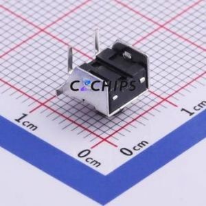 TS-1037-A4B3-D2 Tactile Switch SMD,6x6mm Switch Single Pole Single Throw Round Button Horizontal Mount 6mm - Product Image 2