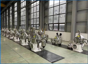 Chất lượng hàng đầu sữa kem tách máy ly tâm công nghiệp tự động liên tục đĩa dầu ngăn xếp Máy ly tâm - Product Image 5