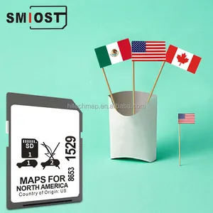 SMIOST CID wechselbares Google Maps-Navigationssystem für Auto Karte CID-Karte SD für Chevrolet GM1529 USA Taho