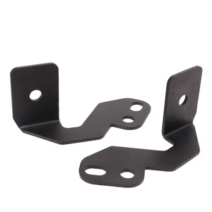 2 Stück Seitenständer-Montagehalterungen A-Säulen-LED-Spot-Arbeitsleuchtenhalterung Ersatz für POLARIS RZR 800 900 XP 1000 - Product Image 4