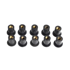 Écrou à sertir M5 en laiton et caoutchouc, fabriqué en usine Yining, vente en gros, pour fixation aveugle, écrou à riveter, écrou de pêche - Product Image 1