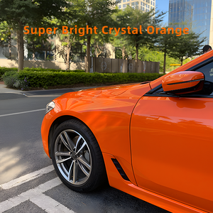 فيلم C5TOPFILM البرتقالي ذاتي الإصلاح المقاوم للاصفرار لتغليف السيارات، فيلم TPU للحماية، فيلم ذاتي اللصق لتغيير لون السيارة - Product Image 2