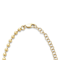 Gemnel diseño novedoso precio al por mayor cadena de cuentas con múltiples diamantes moneda encantos collar