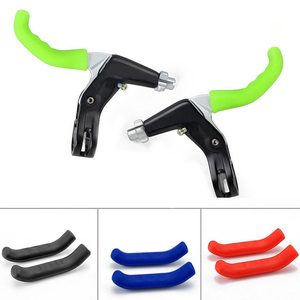 Fundas para manetas de <span class=keywords><strong>freno</strong></span> de <span class=keywords><strong>bicicleta</strong></span> TPR antideslizantes, puños para palancas de <span class=keywords><strong>freno</strong></span> para montaña, <span class=keywords><strong>carretera</strong></span>, plegable - Product Image 2