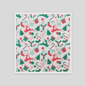 Série de Noël, tissu suédois épaissi, coussin d'isolation de bureau, peut être imprimé et ne se détache pas facilement, lavage de la vaisselle en cuisine - Product Image 4