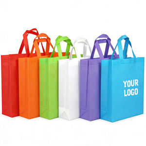 ถุงช้อปปิ้งผ้า Non-Woven <span class=keywords><strong>พิมพ์</strong></span>โลโก้ตามสั่ง สำหรับของขวัญส่งเสริมการขาย  พร้อมโลโก้ - Product Image 1