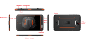Tablette robuste Win10 <span class=keywords><strong>10</strong></span>,1 pouces la moins chère, prise en charge du Wifi, micro USB (OTG)/port HDM-I, module 4G, NFC, lecteur d'empreintes digitales, <span class=keywords><strong>scanner</strong></span> de codes-barres - Product Image 6