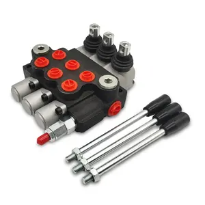 Hy-waloil China Supplier High Quality Agriculture Machines P40 3 Spools Directional Hydraulic Control Valve for Tractors