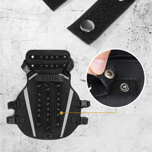 Nuevo Arnés de Nailon Reflectante con Púas, Protección Impermeable, Chaleco Táctico para Mascotas sin Tirones, Arnés de Nailon con Remaches y Anillo en D - Product Image 5