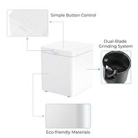 Petit composteur rotatif électrique pour la cuisine à domicile |   Machine de recyclage automatique des déchets alimentaires, compostage rapide en 4h, acier inoxydable 90%
