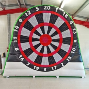 Cible géante gonflable réutilisable pour fléchettes collantes, jeu de fléchettes de football gonflable pour festivals/promotions d'événements/publicités/fêtes/clubs - Product Image 1