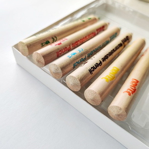 Crayons de couleur lavables 3 en 1 faciles à dessiner ensemble de crayons aquarelle en bois jumbo étui à crayons en cire multifonctionnel - Product Image 5