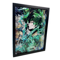 Dropshipping Affiche Lenticulaire 3D Personnage Dessin Animé Décor Mural Impression Lenticulaire 3D Affiche Anime Art Mural 3D