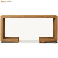 Moderner Massivholz-Konsolentisch Eingangsbereich Flurtisch Minimalistisches Design für Wohnzimmer Hotel Zuhause