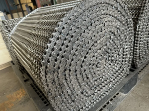 Özelleştirilmiş paslanmaz çelik Spiral tel konveyör bant pişirme örgü kemer hızlı donma örgü kemer gıda fabrikalarında kullanılır - Product Image 3