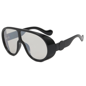 Xsy <b>Oversized</b> Frame <b>Sunglasses</b> Pc Material Uv400 Protection Unisex Fashion Style - Product Image 5