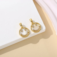 Pendentif ovale en forme de queue de sirène en coquillage, bijoux faits à la main, accessoires de porte-clés DIY, pendentif en alliage, tranche de nacre perlée