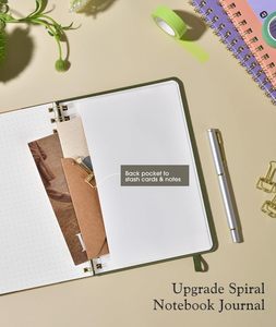 LOGO personalizzabile A5 copertina in pelle di Business Journal <span class=keywords><strong>a</strong></span> <span class=keywords><strong>spirale</strong></span> rilegatura tascabile Notebook pagine 150 di alta qualità fornitore di uffici - Product Image 6