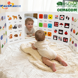 Nuevo Cartón Blanco Educativo Temprano para Bebés y Niños Pequeños, Diseño Envolvente Inmersivo, 12 Temas, Pantalla Cognitiva para Niños de 2 a 4 Años - Product Image 1