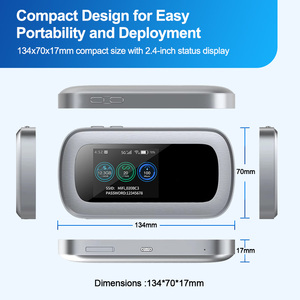 802.11ax/ac point d'accès mobile double bande wifi 6 Mobile débloqué <span class=keywords><strong>4G</strong></span> Lte 5G routeur 5G de poche Internet avancé - Product Image 5