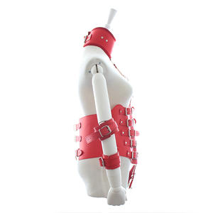 Le donne Del Corpo Finimenti di Cuoio Restraint Armatura SM Vestiti con Metallo Spreader Manette Erotici Per Adulti Giocattoli Del Sesso - Product Image 3