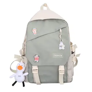 Mujer 2024 nuevo pequeño fresco primero estudiante de secundaria mochila Harajuku campus Joker lindo ins niñas mochila