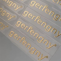 Nouvelles conceptions populaires, impression personnalisée, autocollants 3D avec logo, transfert UV, autocollants DTF, autocollants de décoration imperméables, autocollants de transfert