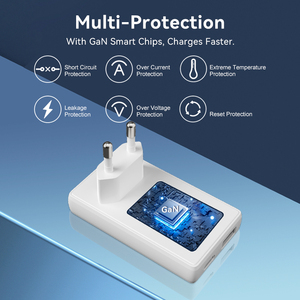 Merryking Siêu Mỏng Xách Tay 65W Gan USB C-PD Điện Thoại Di Động <span class=keywords><strong>S</strong></span>ạc 65W C-Loại Nhanh Chóng <span class=keywords><strong>S</strong></span>ạc Điện Thoại Di Động Và Máy Tính Xách Tay <span class=keywords><strong>S</strong></span>ạc - Product Image 5