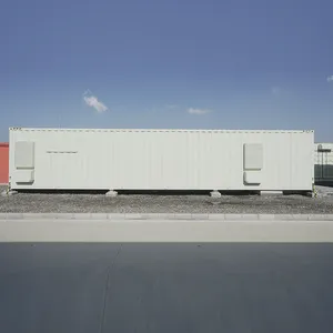 150kw 300kwh 500kwh générateur hybride sur réseau batterie solaire système de stockage d'énergie module conteneur prix