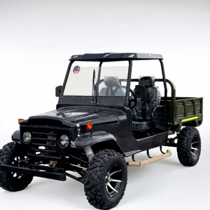 Quad sport à essence MH 300cc, UTV automatique, transmission par chaîne, 4 temps, Willys Mini Q235B en acier, 351-450HP pour adultes - Product Image 1