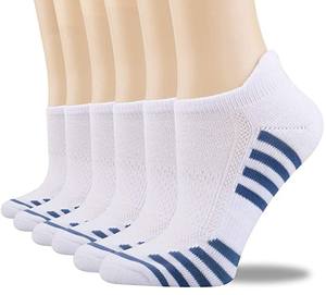 Wholesale White Compression Men's <strong>Trainer</strong> Running Ankle Nylon <strong>No</strong> <strong>Show</strong> <strong>Socks</strong> - Product Image 2