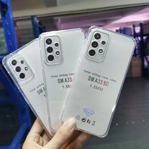 เคสโทรศัพท์ TPU แบบยางใส1.5มม. สำหรับ Samsung Galaxy A54 A32 S25 <span class=keywords><strong>A31</strong></span>และป้องกันการตก - Product Image 2